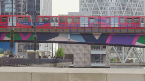 Long-Shot-of-Tube-Train-Going-Over-Bridge